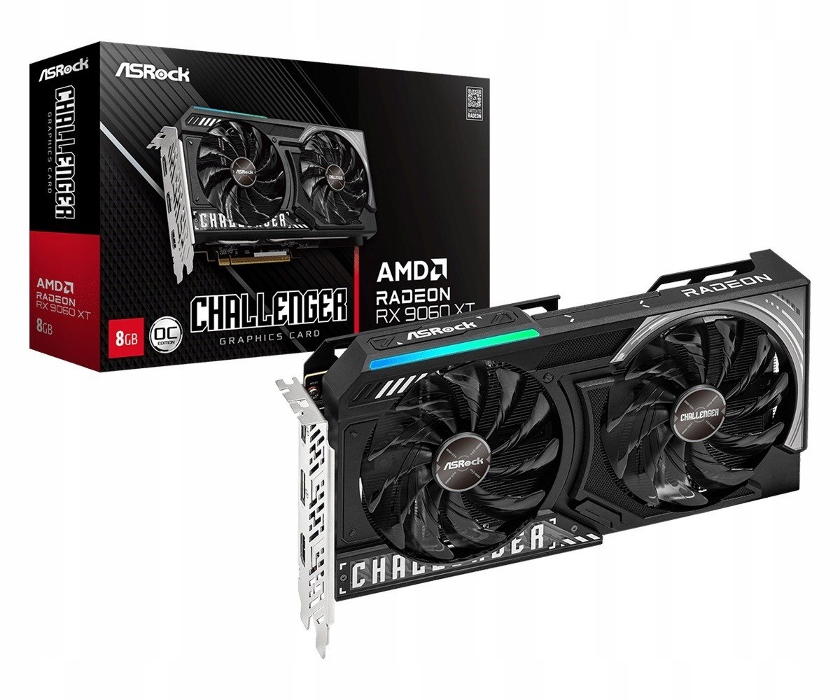 Grafická karta ASRock RX 9060 XR Challenger OC 8GB